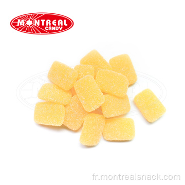 Bonbons mous à saveur de mangue halal Chewy Bonbons en gros